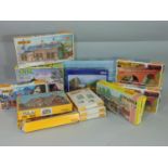 HO Pola model building kits incl nos 600, 639 x2 and 702 all sealed and 624 x 4, 300, 816, 656 and