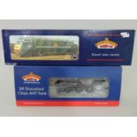 2 Bachmann locomotives: 32-359A BR Standard Class 4MT Tank 80092 and 32-055 Class 42 Warship