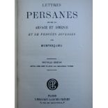 Roman Rollans - ten volumes, leather bindings, Charles-Louis Montesquieu, two volumes, leatherbound