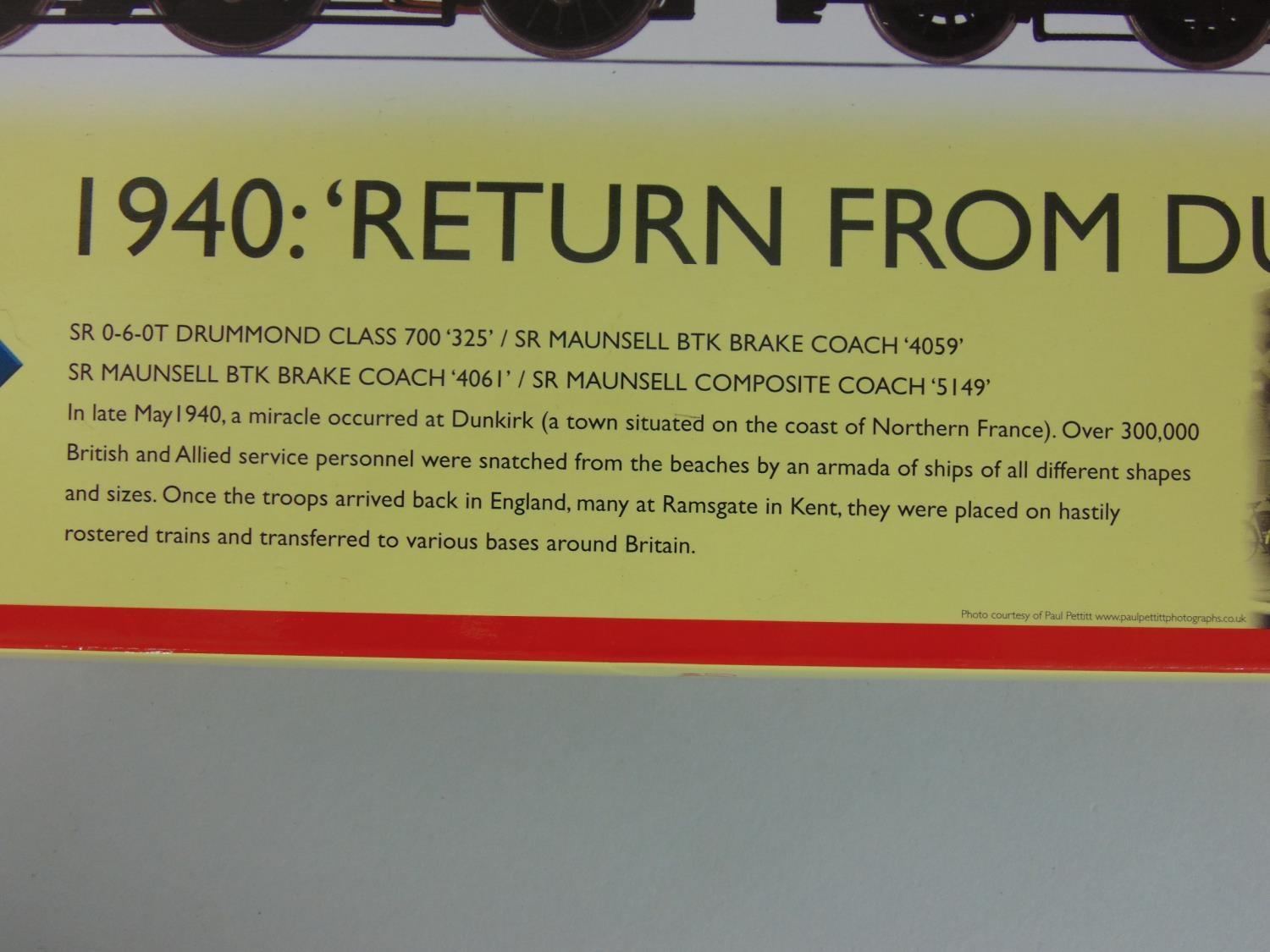 Hornby 'Return from Dunkirk' Train Pack (limited edition), includes SR 0-6-0T Drummond class 700 ' - Image 2 of 4