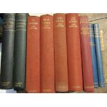 John Masefield, 17 volumes and Mark Rutherford, 10 volumes