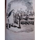 Charles Dickens - Oliver Twist, three volumes, 2nd edition, 1839, illustrations by Cruikshank
