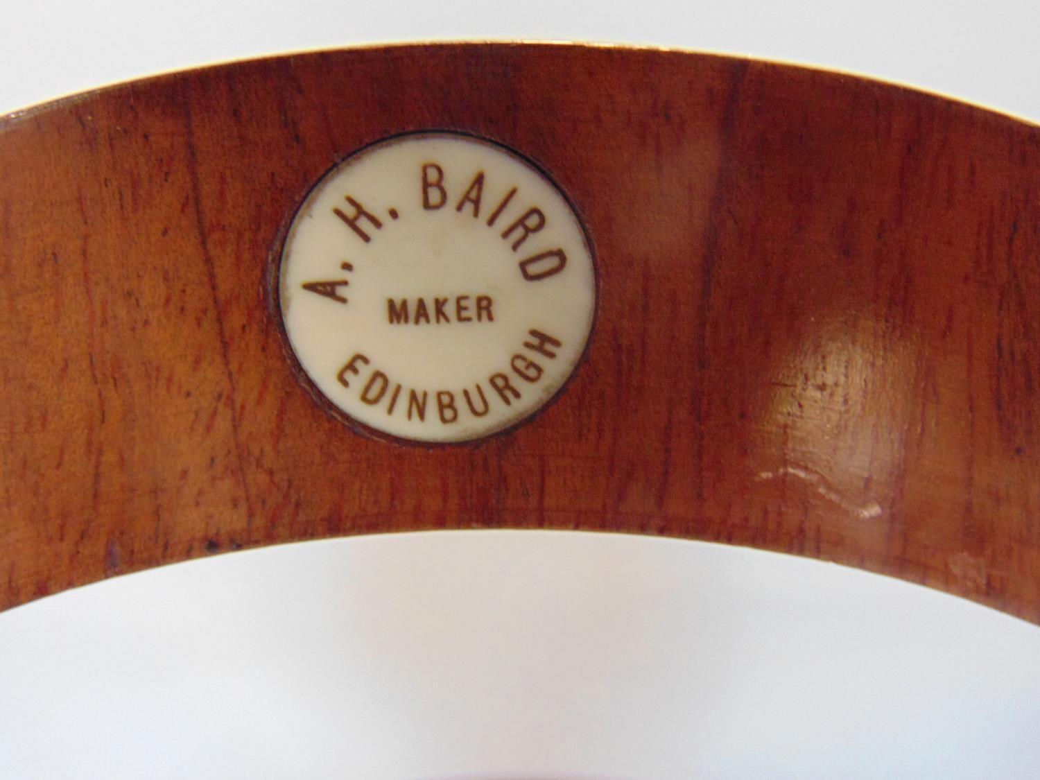 A H Baird of Edinburgh Tangent Galvanometer with further cased instrument (2) - Image 2 of 4