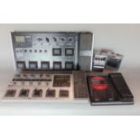 A selection of guitar effects, processor pedals to include Korg, Digitech, T-Rex and others