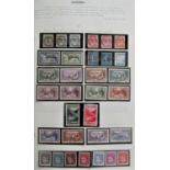 A mint and used stamps collection from the French Colonies in two well presented albums with most