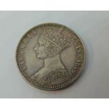 1849 Victorian Godless florin