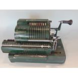 Hamsnn Manus R 'De Te We' adding machine