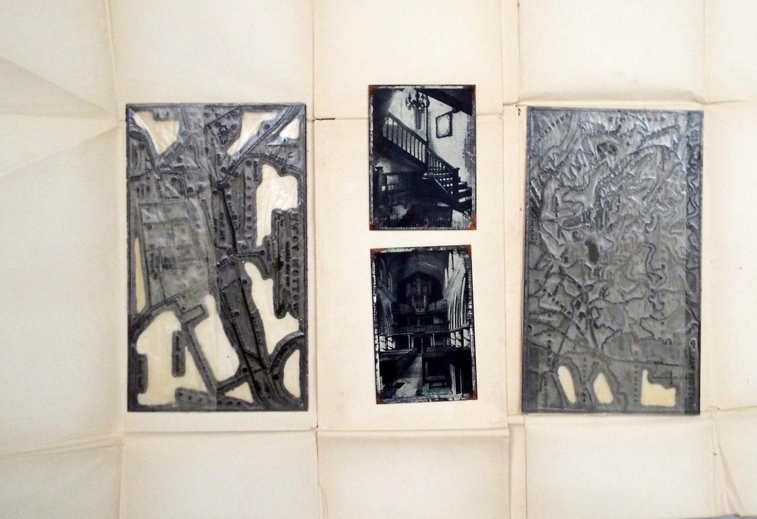 A collection of printing plates used in the publication of E S Lindley's Wotton Under Edge - Men and - Image 2 of 4