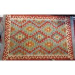 Vegetable dye Choli Kelim rug, 120 x 75cm