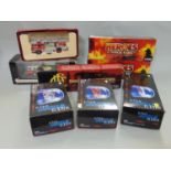 A number of Corgi boxed fire department vehicles to include three '999' series fire vehicles,