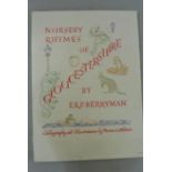 Nursery Rhymes of Gloucestershire by ERP Berryman - Caligraphy and Illustrations by Noreen