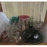 A mixed collection of glassware comprising various Art Glass to include paperweights in the form