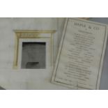 An 18th century legal document with attached paper seal, together with an 18th century indenture,