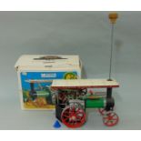 Mamod Traction Engine, TE1a in original box (untested)