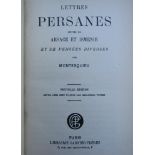 Roman Rollans - ten volumes, leather bindings, Charles-Louis Montesquieu, two volumes, leatherbound