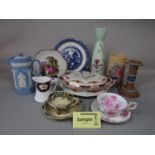 A collection of miscellaneous ceramics including Royal Albert Crown China tea wares, early 20th