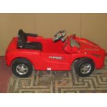 A King Roadstar child's battery power toy car