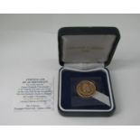 Cased Golden Jubilee 2002 sovereign