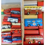 Collection of unboxed buses by Matchbox, Lesney, Days Gone/Lledo together with unsorted Matchbox bus