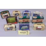 Collection of boxed model vehicles including 2 Corgi Tramway, a Corgi Original Omnibus, others by