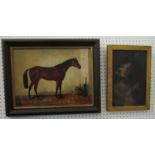 Braun (early 20th century school - in the early 19th century manner) - Study of a horse in a