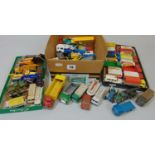 Collection of small unboxed model vehicles by Lesney, Budgie, Matchbox, Majorette etc together