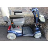 A Stirling sapphire mobility scooter (working order, complete with two keys) with PIHSING fully