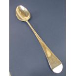George III silver Old English basting spoon, maker Stephen Adams, London 1809, 3.5 oz approx