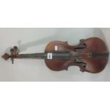 19th century continental unmarked violin