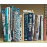 A collection of aircraft related mainly military, WWI and WWII and other war related books (16)