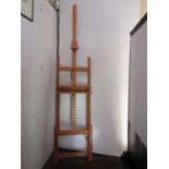 A large adjustable artists easel by Manet of Italy