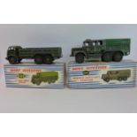 2 boxed Dinky Supertoys; 622 10- ton Army Truck and 689 Medium Artillery Tractor (2)