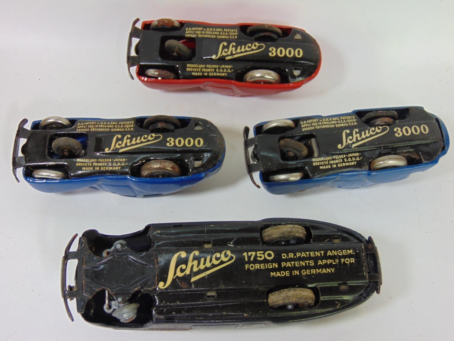 Collection of clockwork cars by Schuco and Gescha including a boxed Schuco Examico 4001, a Schuco - Image 7 of 7