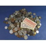 19th century and early 20th century coinage - 1819 crown and other silver coinage, cartwheel 2d,