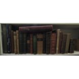 A mixed collection of late 19th century and other books to include White's Norfolk, Scarron's