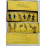 2 complete box sets of Dinky Toy miniature figures including 160 Royal Artillery Personnel and 150