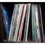 An extensive collection of mixed vinyl LPs to include rock, pop, reggae, heavy metal and punk,