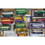 11 corgi buses from Corgi classic and Original Omnibus range, with boxes and a boxed 'Medic Alert'