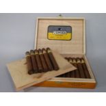Cased part set of Cuban cigars by Cohiba, the case 26cm wide