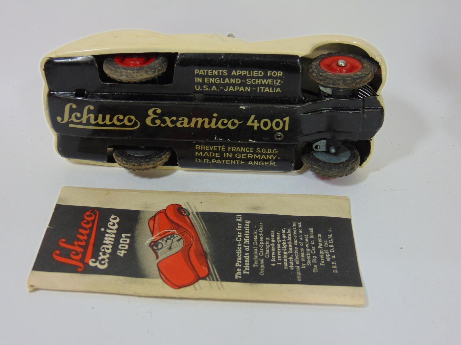 Collection of clockwork cars by Schuco and Gescha including a boxed Schuco Examico 4001, a Schuco - Image 5 of 7