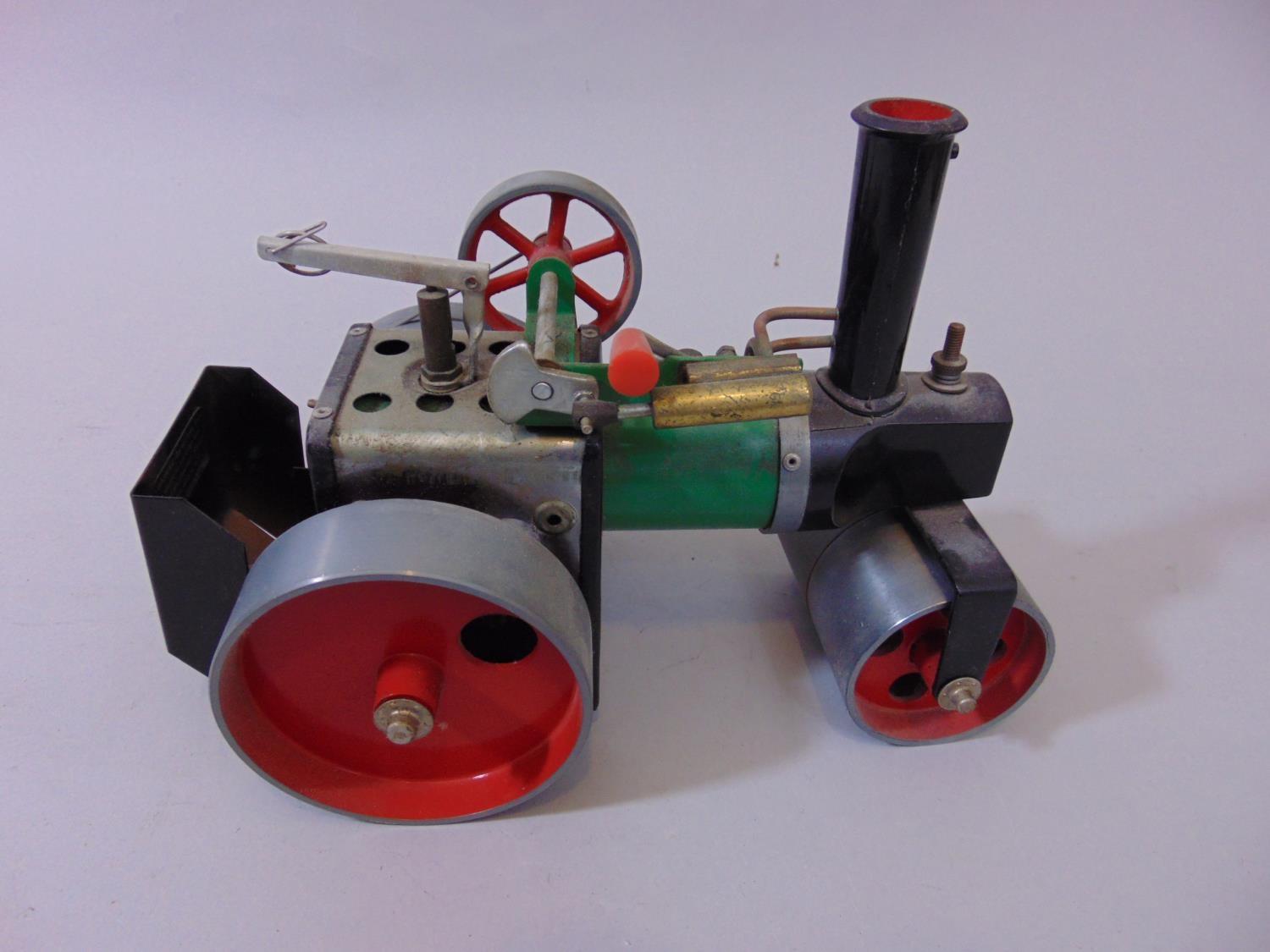 Mamod Steamroller, steam engine with burner - Image 2 of 2