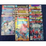 DC COMICS JCMM SON OF SATURN PT. 1983 (4) BLACKHAWK PT. 1983 (3) STAR TREK PT. 1981 - 1985 (16),