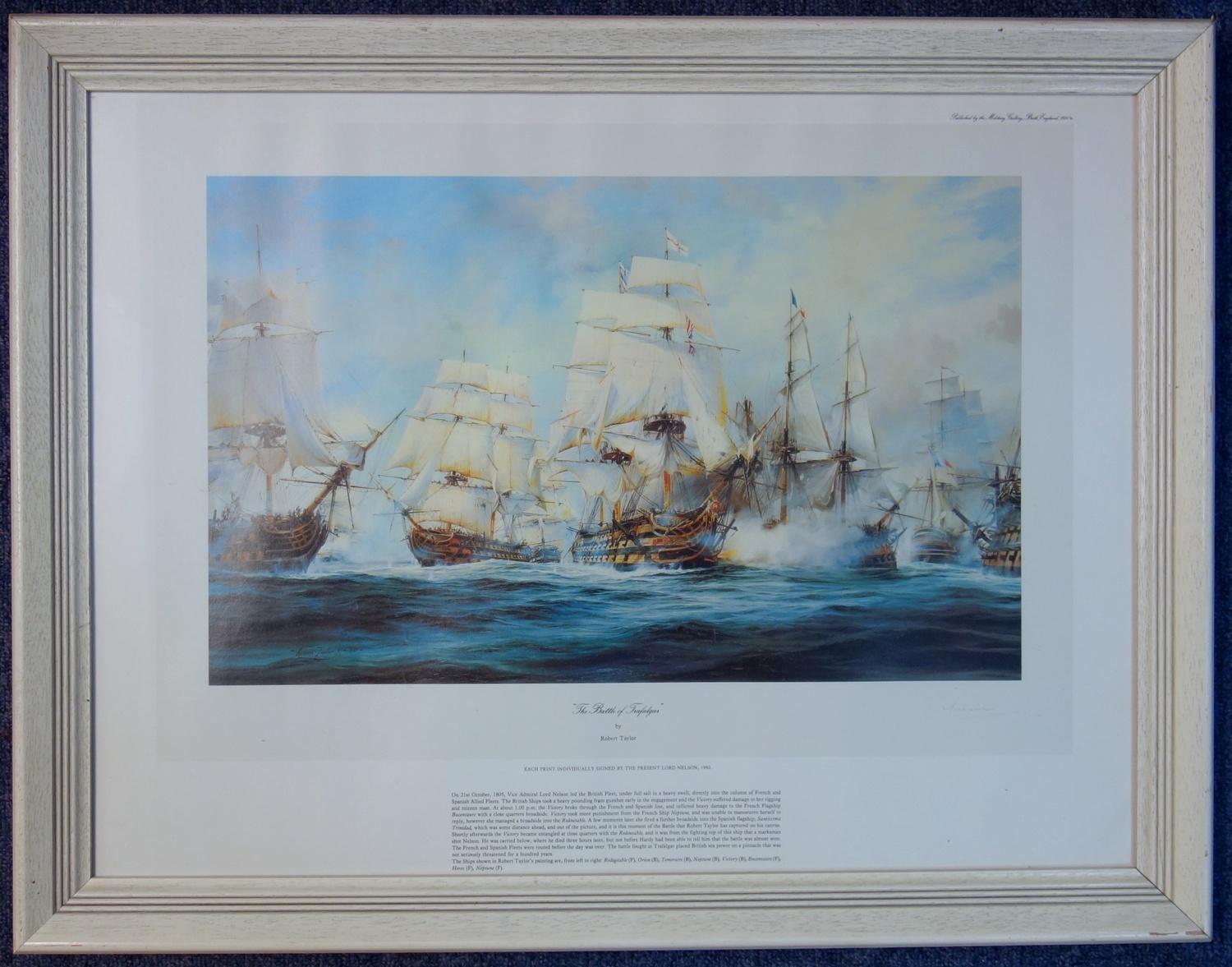 ROBERT TAYLOR (1946), 'SEA KING RESCUE', PRINT (COLOURED) LTD. EDN. 45/100, SIGNED (45 CM X 63.5 CM) - Image 4 of 4