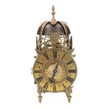Lantern clock, grand Jean a Paris. 18th century.