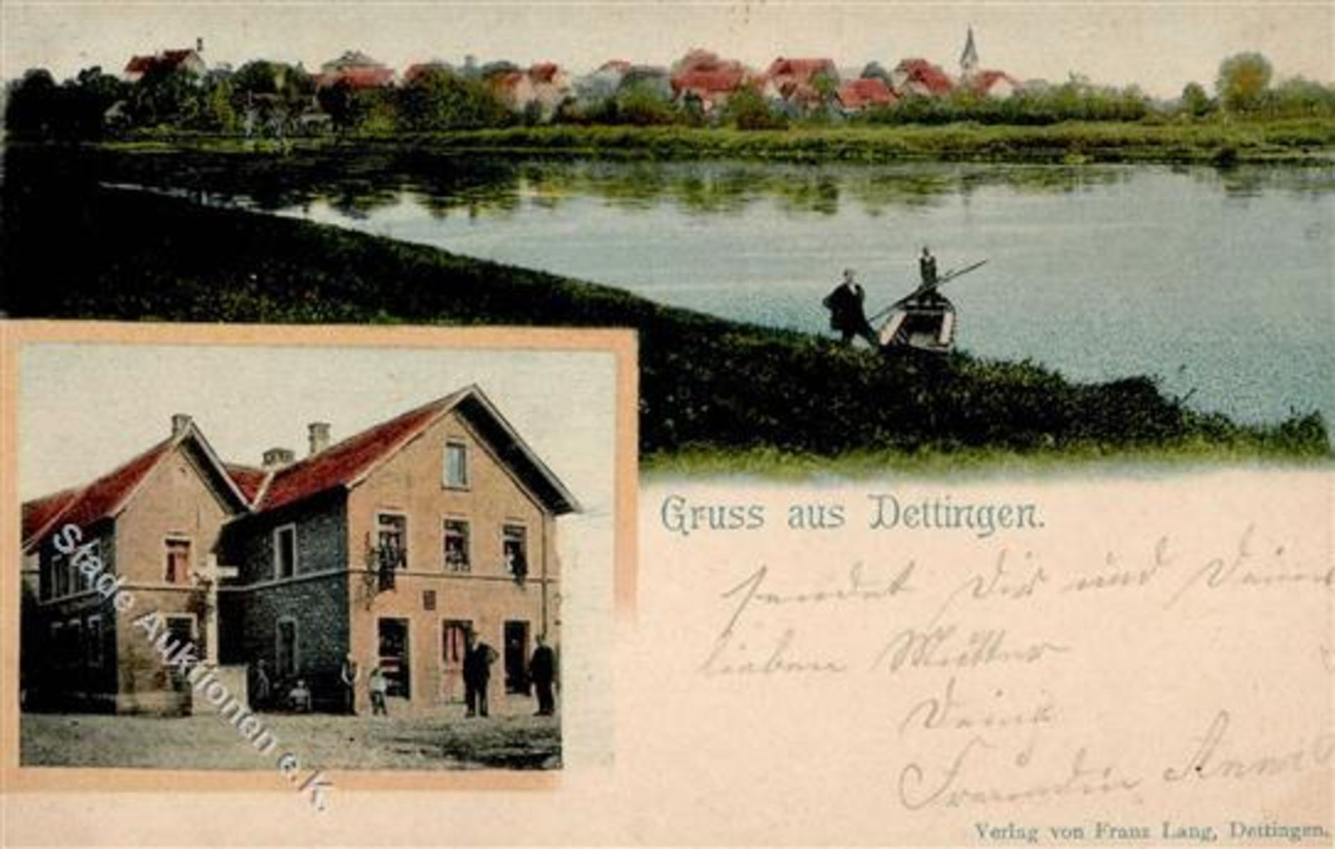 Dettingen (8757) 1908 I-Dieses Los wird in einer online-Auktion ohne Publikum angeboten.