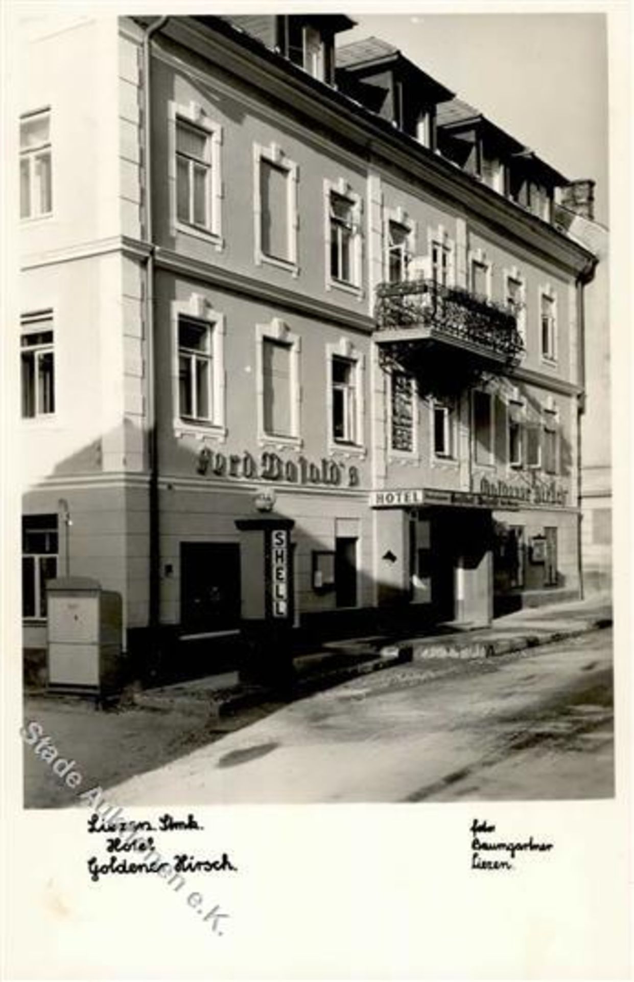 LIEZEN,Steiermark (Österreich) - Hotel Goldener Hirsch IDieses Los wird in einer online-Auktion ohne