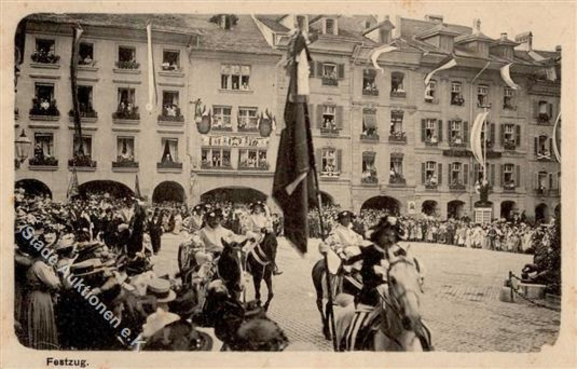 Bern (3000) Schweiz Eidgenössisches Schützenfest 17. bis 31. Juli 1910 I-Dieses Los wird in einer