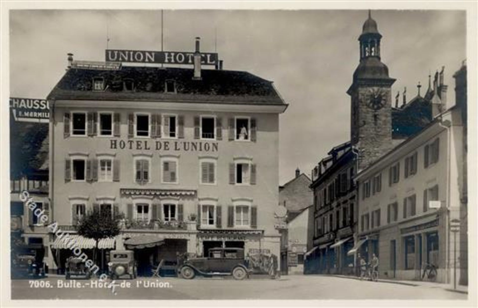 Bulle (1630) Schweiz Hotel Union Handlung Kirche I-IIDieses Los wird in einer online-Auktion ohne