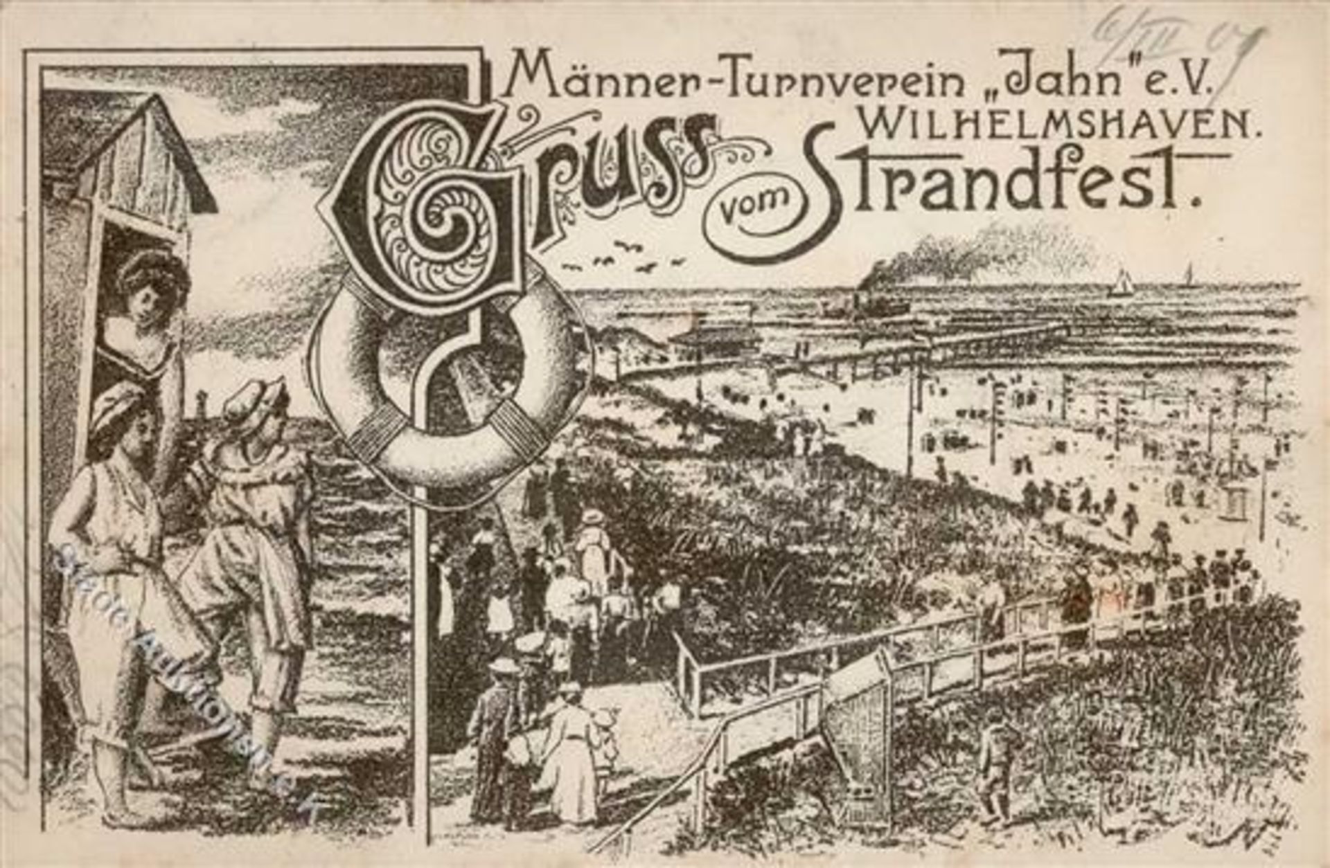 Wilhelmshaven (2940) Strandfest des Männer-Turnverein Jahn I-Dieses Los wird in einer online-Auktion