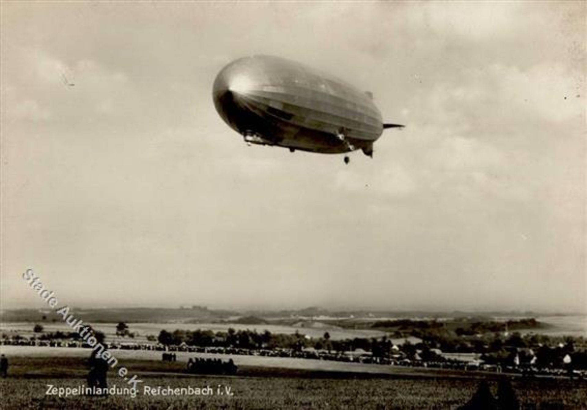 Reichenbach (O9800) Zeppelin I-Dieses Los wird in einer online-Auktion ohne Publikum angeboten.